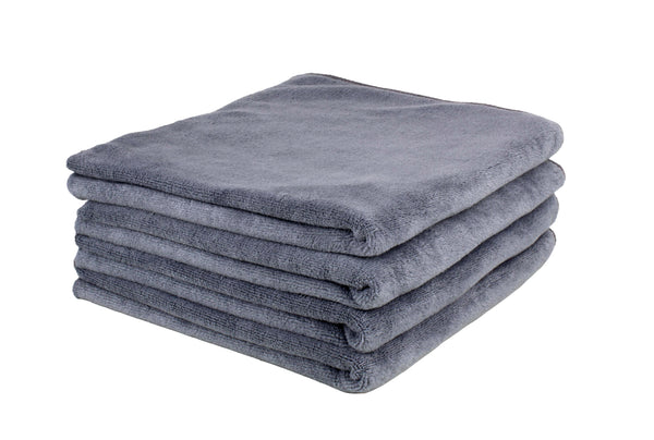 Multi-Purpose Microfibre Gym / Sports Towels - Pack of 4 - 45x90cm - 350GSM