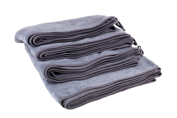 Multi-Purpose Microfibre Gym / Sports Towels - Pack of 4 - 45x90cm - 350GSM