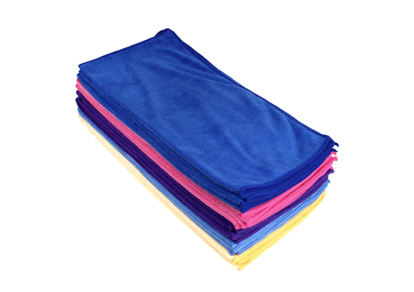 Multi-Purpose Microfibre Cleaning Cloths - 40x40cm - 300GSM