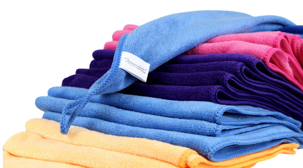 Multi-Purpose Microfibre Cleaning Cloths - 40x40cm - 300GSM