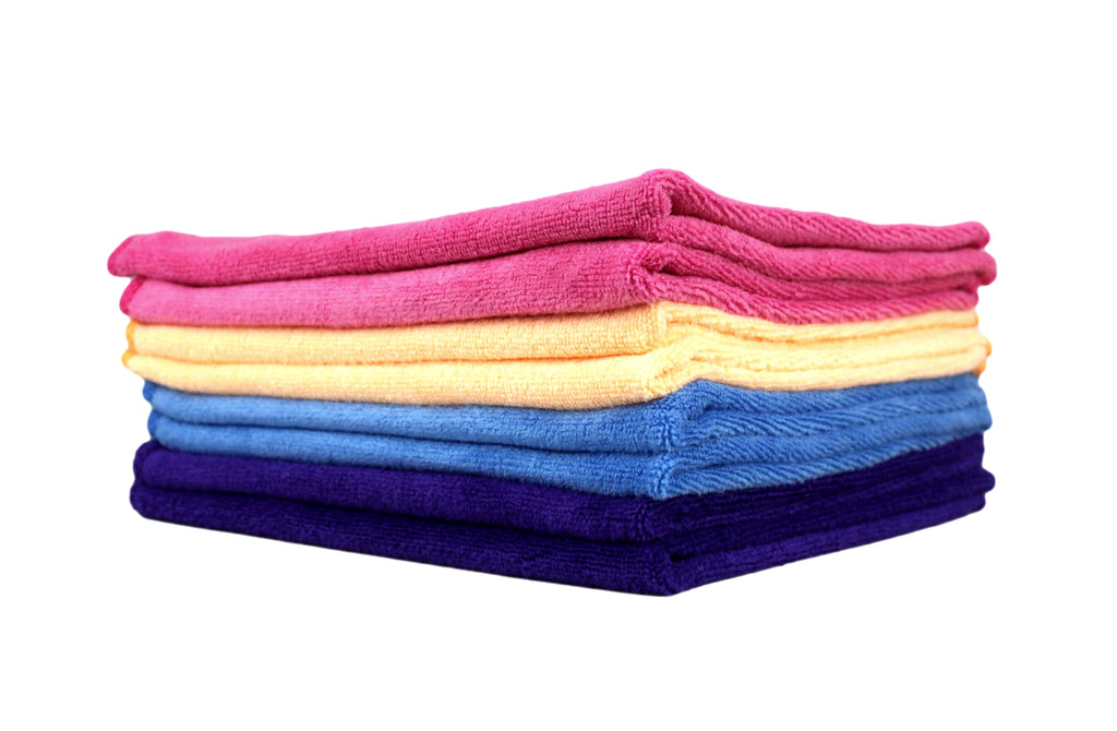 Multi-Purpose Microfibre Cleaning Cloths - 40x40cm - 300GSM