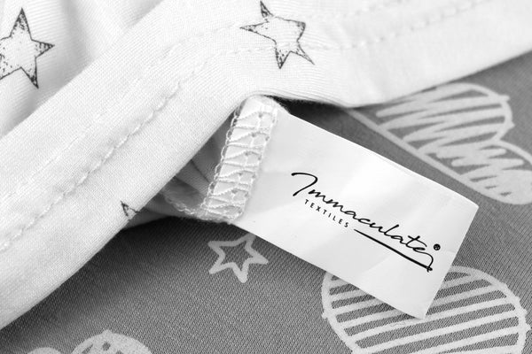 Toddler Pillowcase / Pillow Cover Set - Pack of 2 - Envelope Style - 100% Jersey Cotton - 150GSM : Lightweight, Breathable & Super Soft