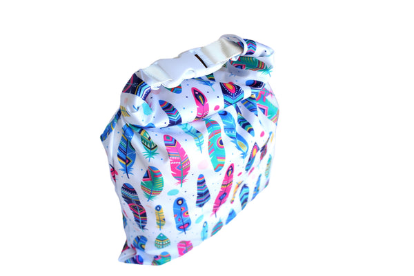 Unisex Baby Wet/Dry Bag with Buckle : Waterproof & Washable : Great for Swimming & Reusable Cloth Nappies