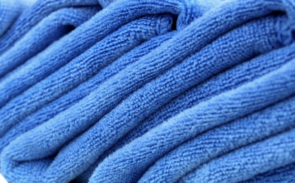 Professional Grade Microfibre Car Cleaning Cloths - Pack of 10 - 40x40cm - 400GSM