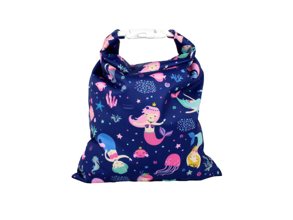 Unisex Baby Wet/Dry Bag with Buckle : Waterproof & Washable : Great for Swimming & Reusable Cloth Nappies