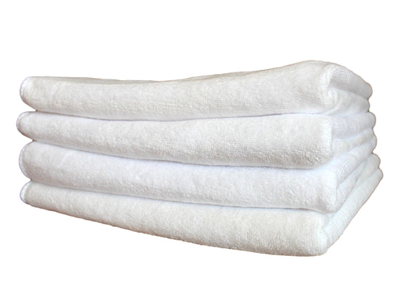 Multi-Purpose Microfibre Gym / Sports Towels - Pack of 4 - 45x90cm - 350GSM