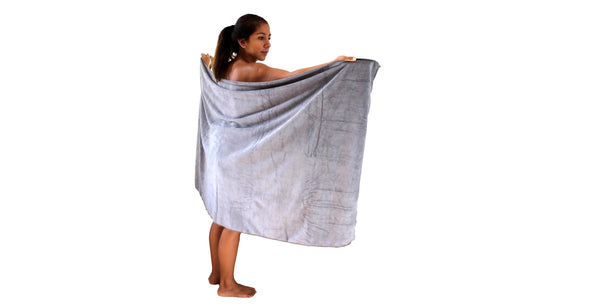 XL Premium Microfibre Bath Sheet/Towel - 160x90cm - 400GSM