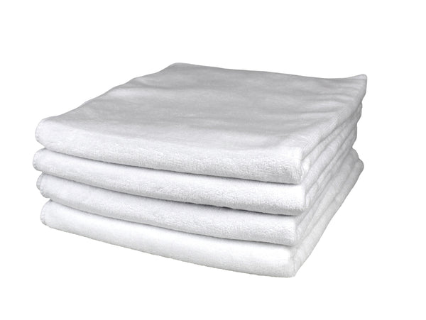Multi-Purpose Microfibre Gym / Sports Towels - Pack of 4 - 45x90cm - 350GSM