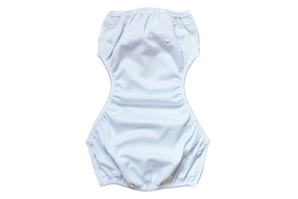 Unisex Reusable Baby Swim Nappies - Pack of 2 - Includes Wet Bag : Fully Adjustable & Machine Washable : Suitable for Boys or Girls 0-3 Years Old