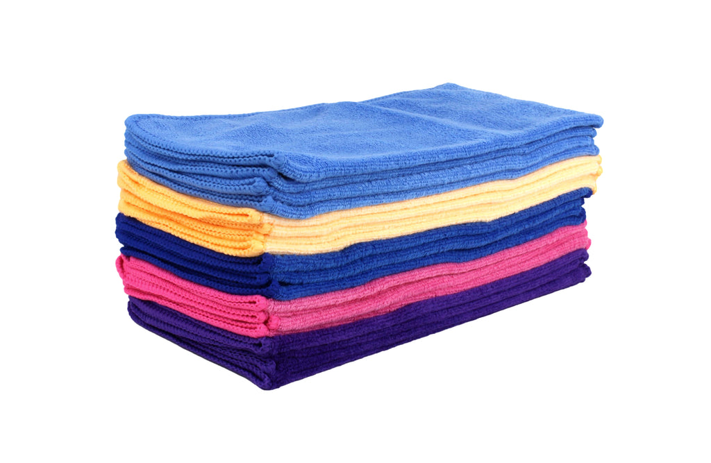 XL Premium Microfibre Baby Wipes/Cloths - Pack of 20-25x25cm - 300GSM