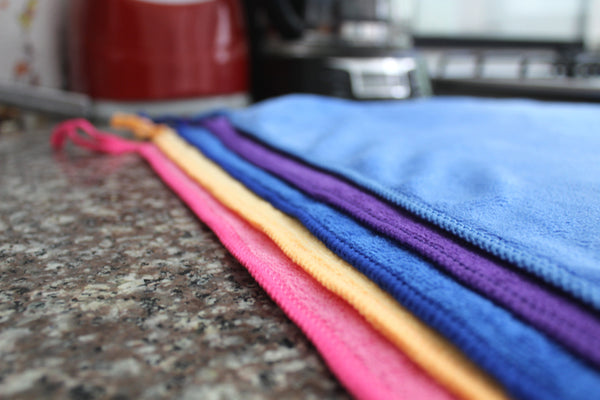 Multi-Purpose Microfibre Cleaning Cloths - 40x40cm - 300GSM