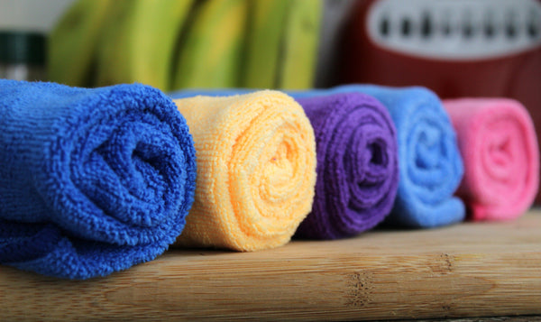 Multi-Purpose Microfibre Cleaning Cloths - 40x40cm - 300GSM