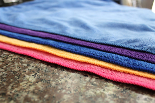 Multi-Purpose Microfibre Cleaning Cloths - 40x40cm - 300GSM