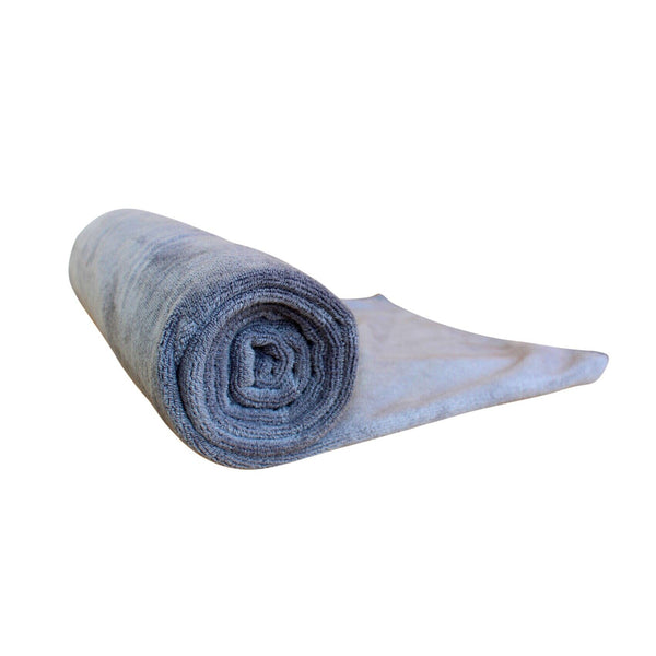 Premium XL Microfibre Hair Towel - 130x65cm - 400GSM : Super Soft, Quick Drying & Highly Absorbent