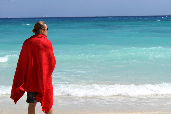 XL Premium Microfibre Beach / Travel Towel - 2x1m - 400GSM
