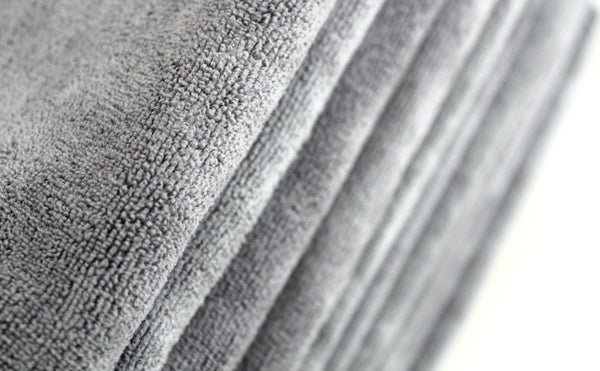 Professional Grade Microfibre Car Cleaning Cloths - Pack of 10 - 40x40cm - 400GSM