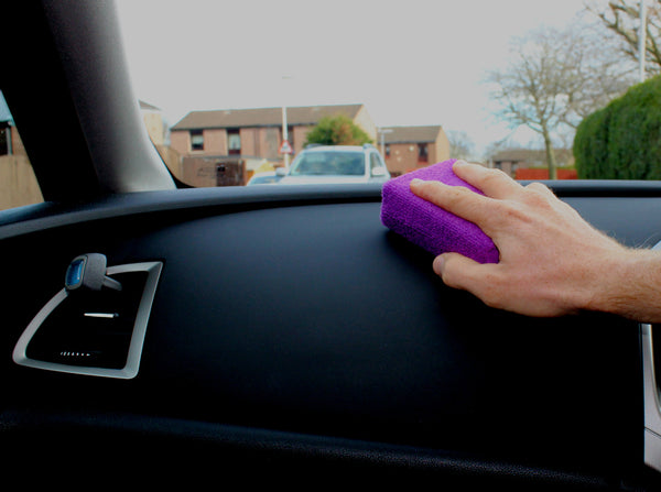Professional Grade Microfibre Car Applicator Pads / Sponges - Pack of 8 - 12x8x4cm