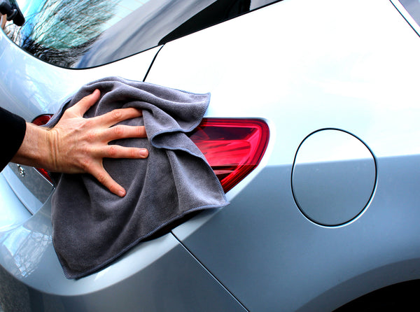 Professional Grade Microfibre Car Cleaning Cloths - Pack of 10 - 40x40cm - 400GSM
