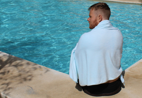 XL Premium Microfibre Beach / Travel Towel - 2x1m - 400GSM