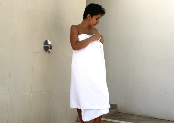XL Premium Microfibre Bath Sheet/Towel - 160x90cm - 400GSM