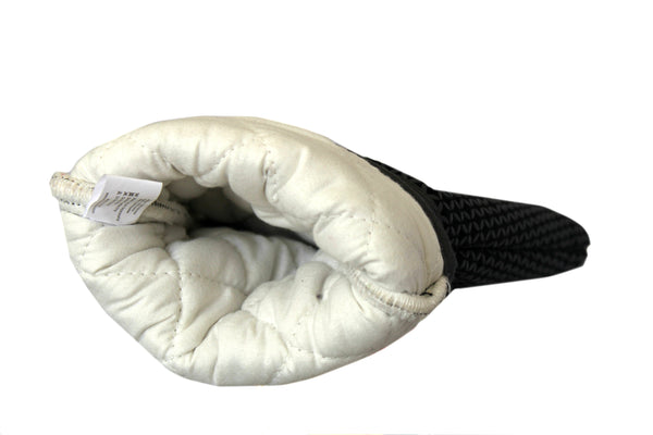 Premium Heat Resistant Oven Gloves / Mitts - Pack of 2 : Non-Slip Silicone Exterior