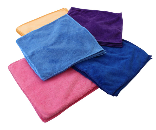 XL Premium Microfibre Baby Wipes/Cloths - Pack of 20-25x25cm - 300GSM