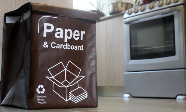 Premium Reusable Recycling Bags/Bins - Pack of 3-180GSM - 34x34x44cm - 50L