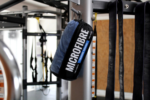 Premium Microfibre Travel / Sports Towel - 130x80cm - 350GSM : Super Soft, Lightweight, Quick Drying & Highly Absorbent