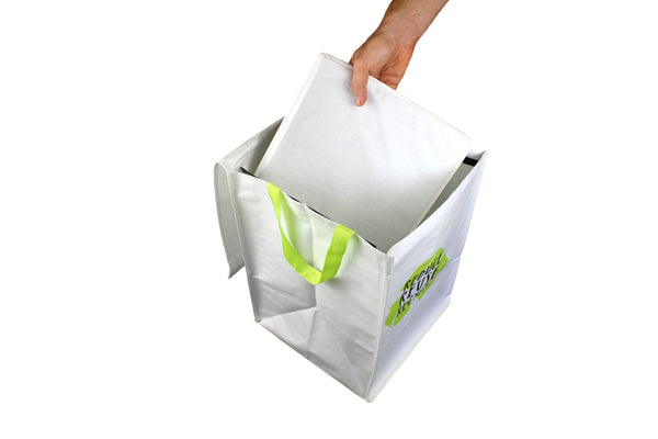 Immaculate Textiles Premium Recycling Bag/Bin - 180GSM - 32x32x44cm - 45L