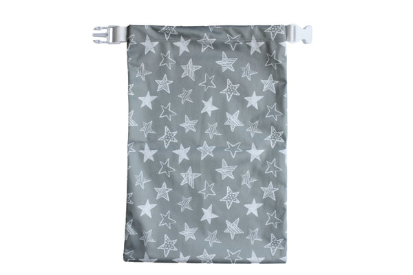 Unisex Baby Wet/Dry Bag with Buckle : Waterproof & Washable : Great for Swimming & Reusable Cloth Nappies