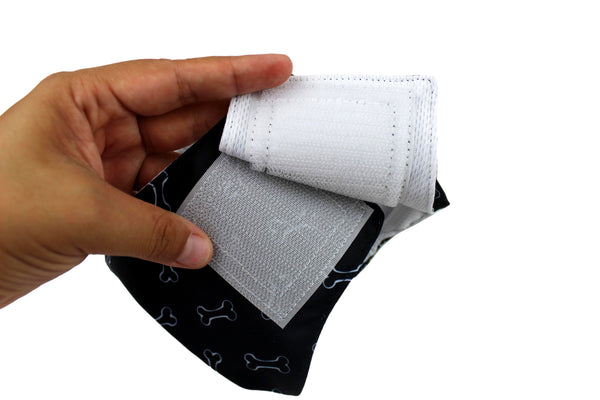 Reusable Male Dog Incontinence Nappies/Sanitary Wraps/Belly Bands - Pack of 2 : Absorbent, Strong & Washable : Older Dogs or Puppies