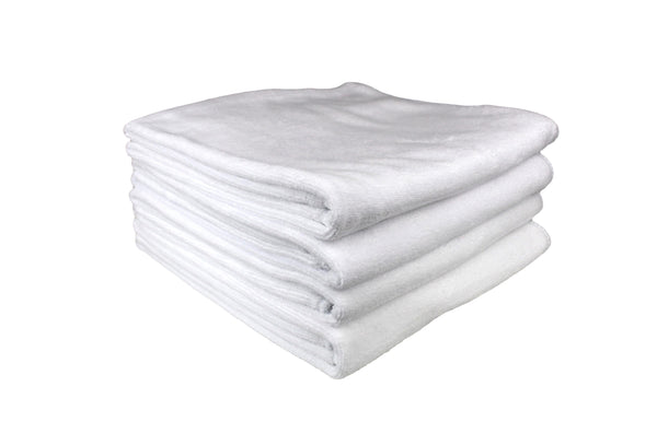 Multi-Purpose Microfibre Gym / Sports Towels - Pack of 4 - 45x90cm - 350GSM