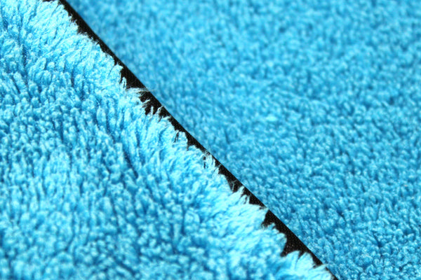 Professional Grade Dual-Purpose Microfibre Car Detailing Towel : 500GSM - 40x60cm