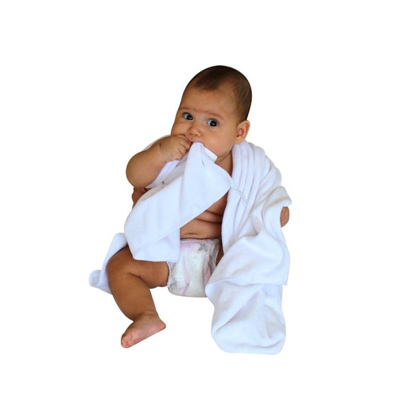 Premium Microfibre Baby Bath Towels - Pack of 2-100x70cm - 400GSM