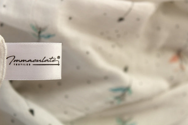 XL Unisex Premium Bamboo Baby Muslin Swaddle Blanket/Wrap - 120x120cm (47x47in) - 70% Bamboo / 30% Cotton (Free UK Delivery)